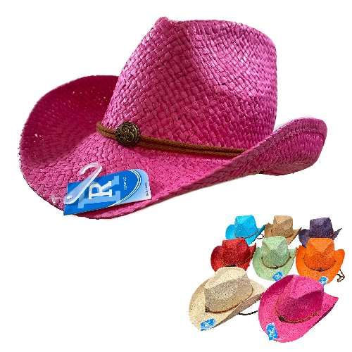 Classic Woven COWBOY HAT [Medallion/Colors]